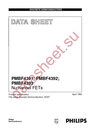 PMBF4393 T/R datasheet  